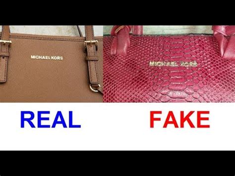 how to tell if it's a fake michael kors bag